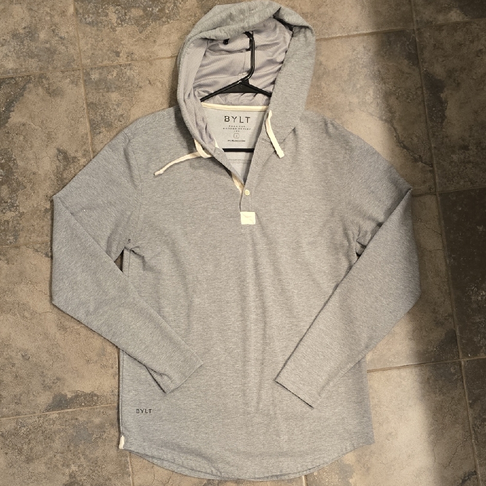 BYLT Basics Gray Hoodie